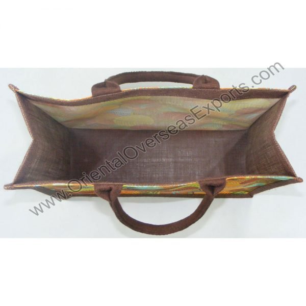 Printed Jute Bag - Image 6