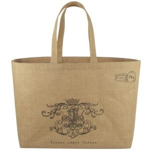 Natural Jute Hessian Bag With Jute Handle