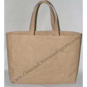 Natural Jute Hessian Bag With Jute Handle