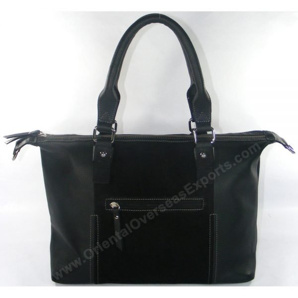 luxury real leather handbag