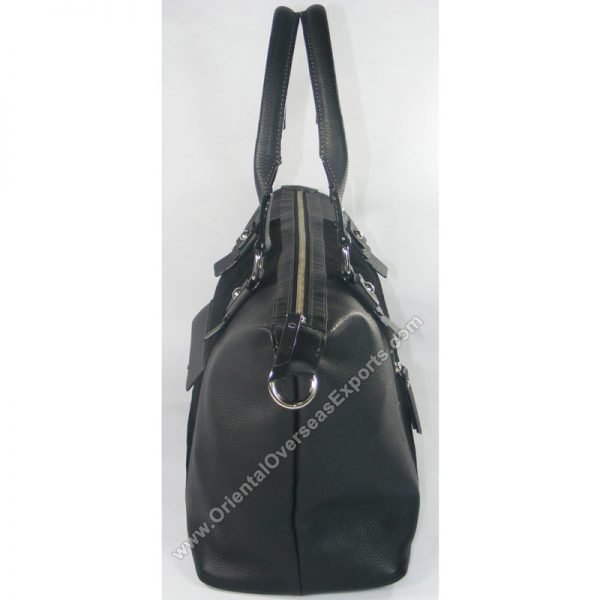 luxury real leather handbag