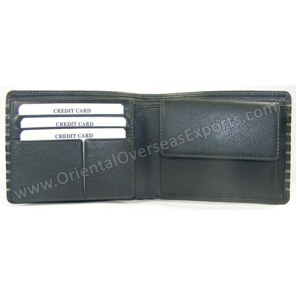 Buy Engraved Nappa Leather Wallet # T1-321A made from Calf Finished Nappa Leather