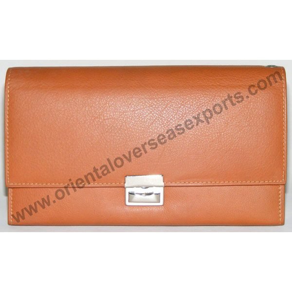 design and buy custom branded real leather waiters purse with multiple currency slots online