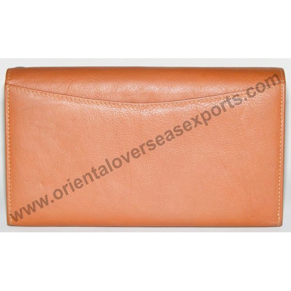 back look of genuine leather waiters purse