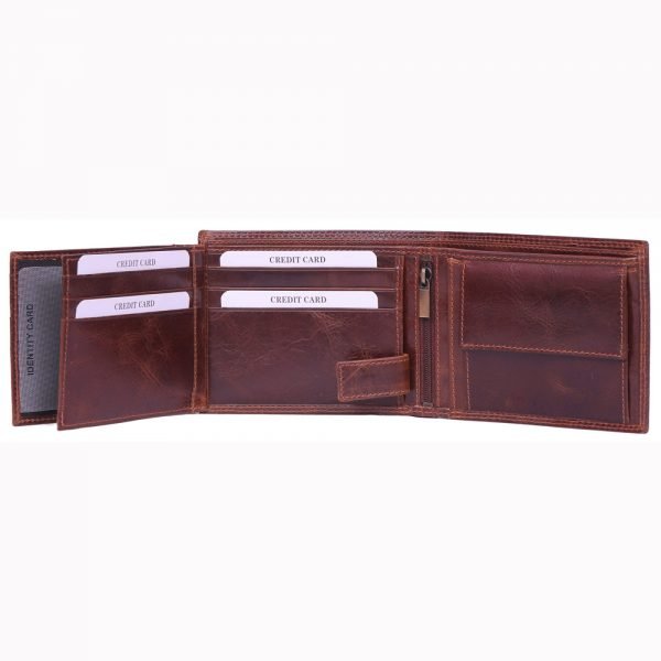 design and buy custom embossed real VT leather wallet with multiple card and currency slots online