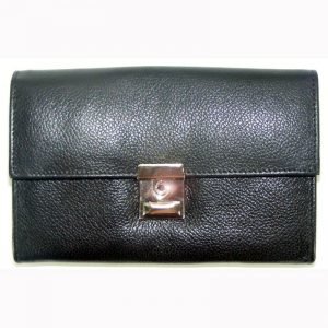 design and buy custom embossed leather waiters purse with multiple currency slots online