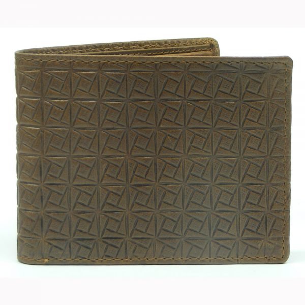 RFID protected real leather wallet