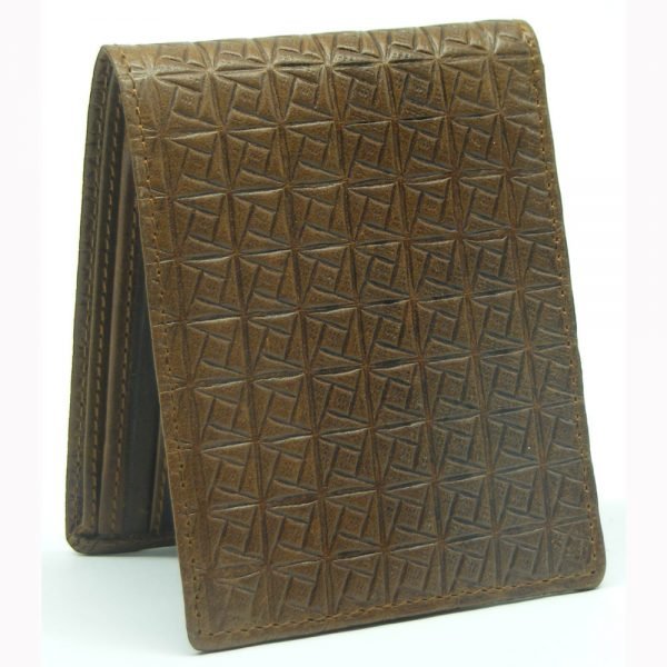 RFID protected real leather wallet