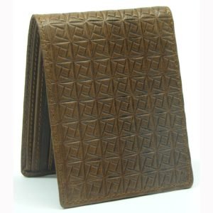 RFID protected real leather wallet