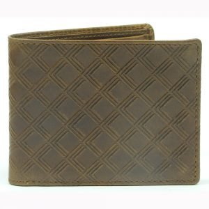 Leather Wallet with RFID Protected