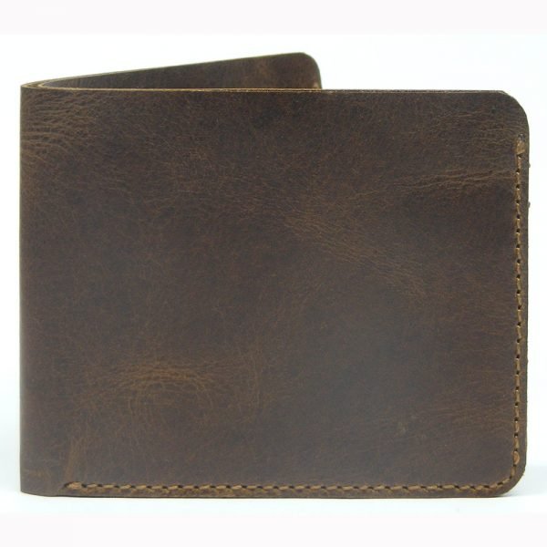 slim leather wallet