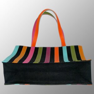 Jute Leather Bag