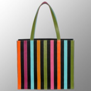 Jute Leather Bag