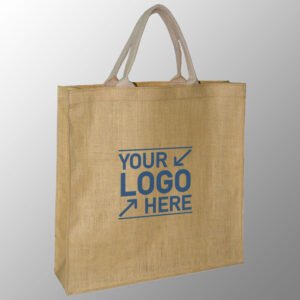 Jute Bag With Soft Cotton Handles