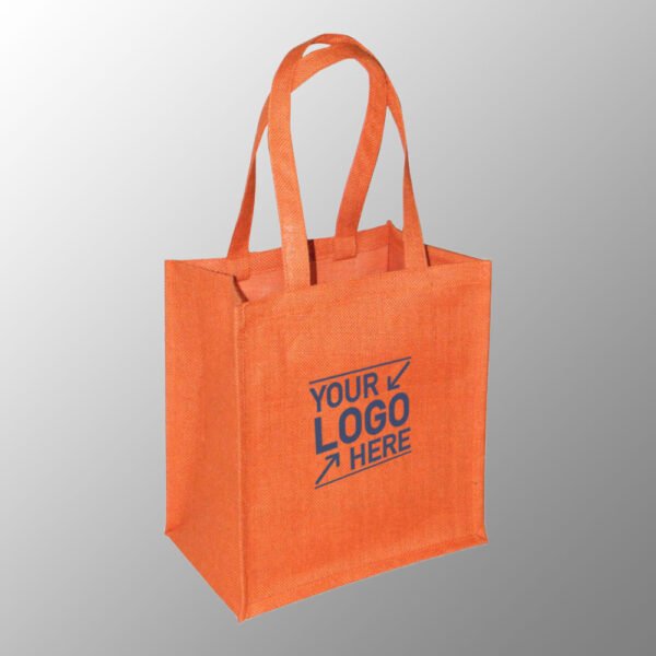 Dyed Jute Bag With Jute Handles