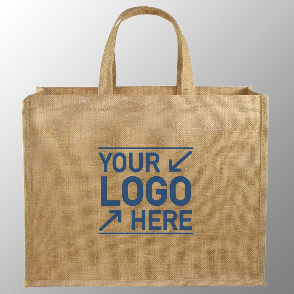 Natural Jute Bag with Self Handles