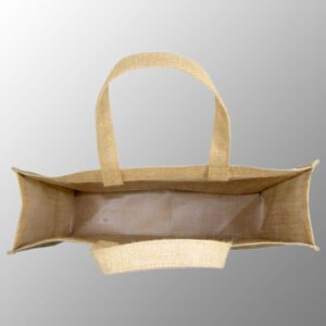 Natural Jute Bag with Self Handles