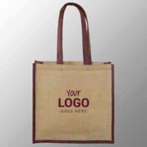Printed Jute Carry Bag