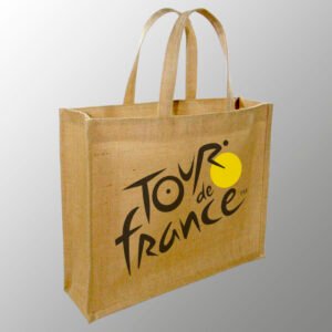design and buy custom printed laminated jute bag with handles