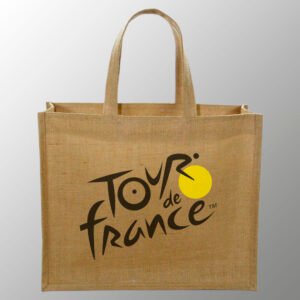 design and buy custom printed laminated jute bag with handles