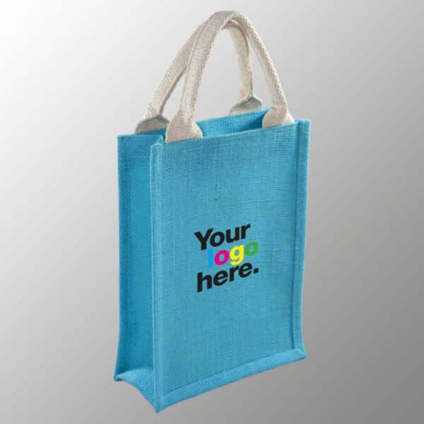 jute bag with web handle