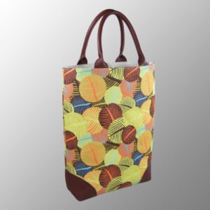 Elegant looking Printed Jute Cotton Bag