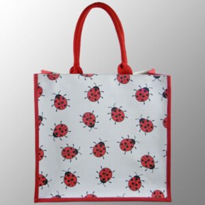 Printed Jute and Juco Bag