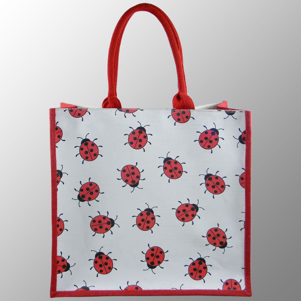 Printed Jute and Juco Bag