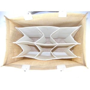 6 Bottle Bag with Cotton Handles