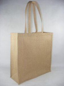 Large Jute Bag With Jute Handles