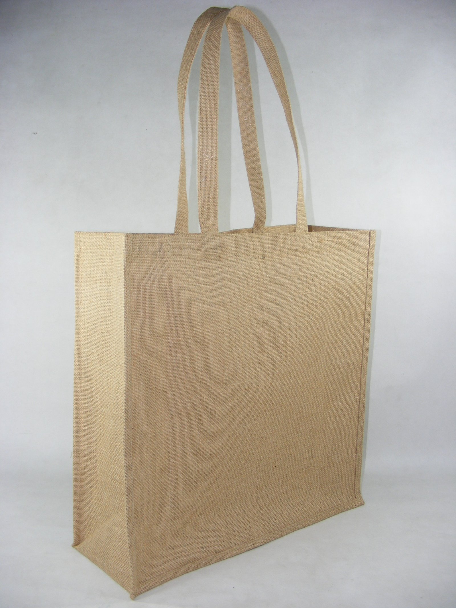 Large Jute Bag With Jute Handles