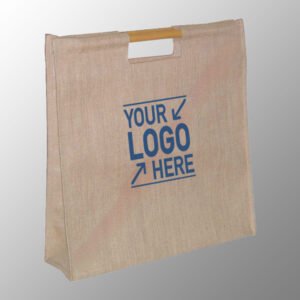 bamboo handle jute bag