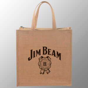 Elegant looking Jute Bag with Zipper Closure