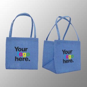 Small Jute Bag With Short Self Handles