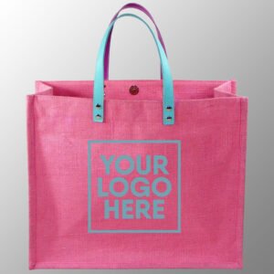 Luxury Colored Jute Bag