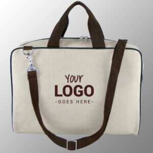 Jute Cotton Laptop Bag