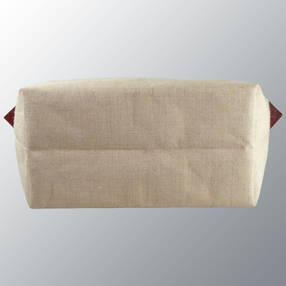 Juco Bag with leather handles