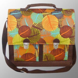 Elegant Looking School Bag # 2250 Made from Laminated Jute Cotton and Laminated 14x 15way of Jute