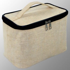 Jute Cotton Vanity Bag