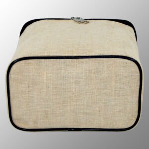 Jute Cotton Vanity Bag