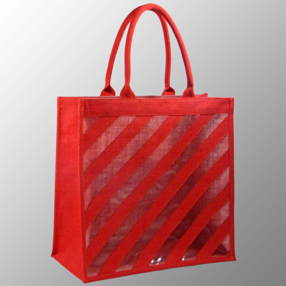 Jute Bag with Window