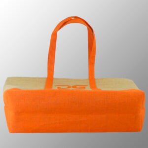 custom printed laminated jute beach bags online direct from factory based in india