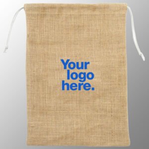 Jute Drawstring Bread Banquet Bag