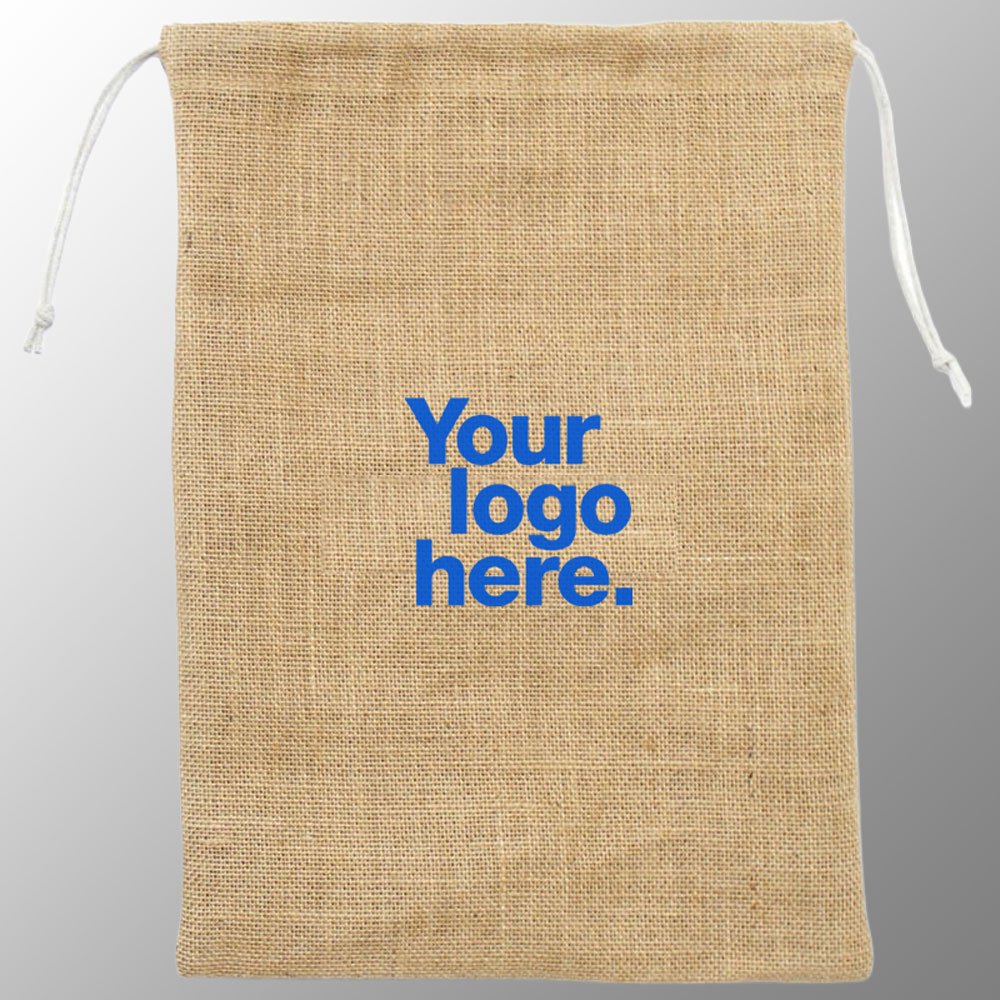 Jute Drawstring Bread Banquet Bag
