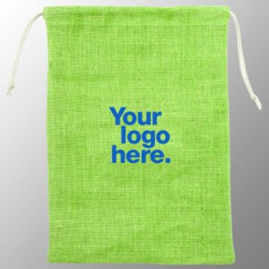 Jute Drawstring Bread Banquet Bag