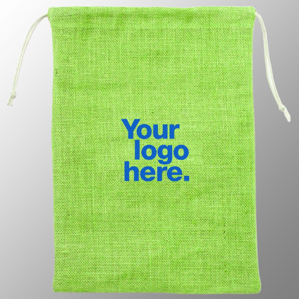 Jute Drawstring Bread Banquet Bag