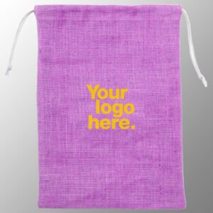 Jute Drawstring Bread Banquet Bag