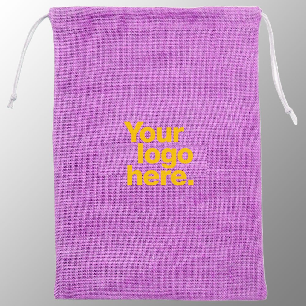 Jute Drawstring Bread Banquet Bag