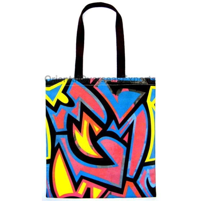 2405 Full Color Printed Totes made from 12 Ounce 336 GSM Canvas
