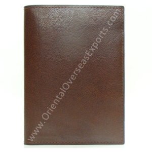 real leather passport cover